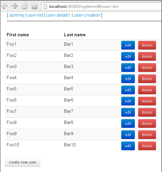 RESTful CRUD with AngularJS • draptik